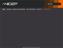 Tablet Screenshot of nicep.org
